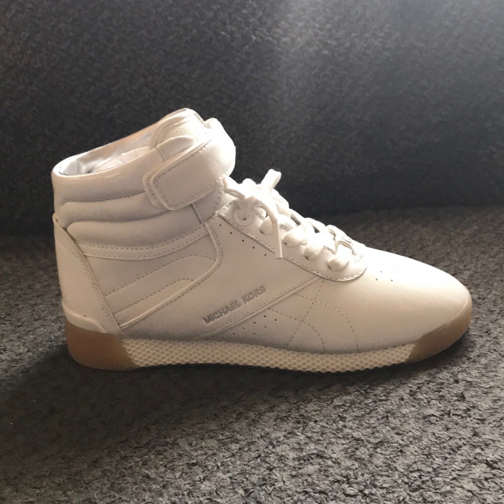 Michael Kors White High Tops